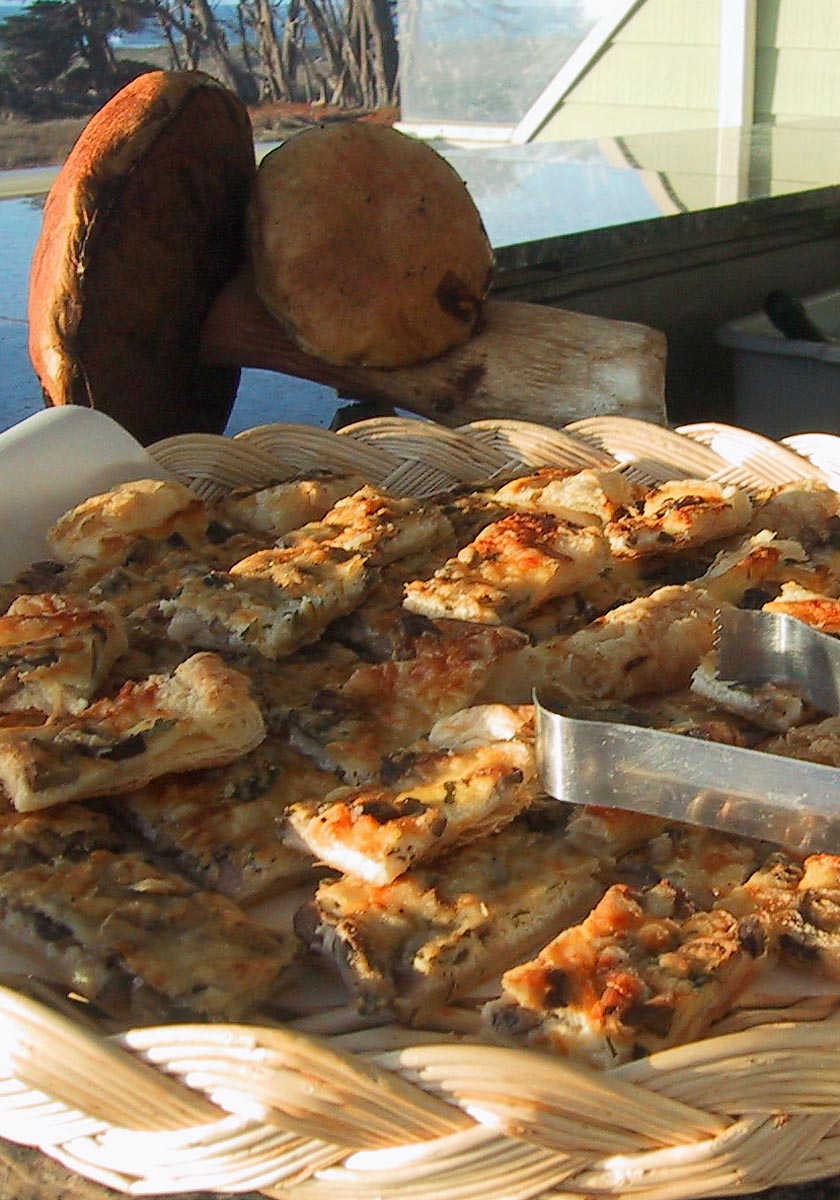 Wild Mushroom Gruyere Tart